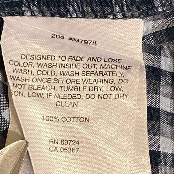 Columbia Sportswear Co. Button Down Long Sleeve Pocket Men’s XL Gray Blue Check - Picture 7 of 10